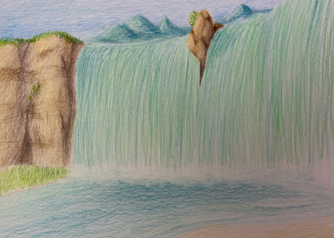 (image for) "Tranquil Falls" by Robyn Nyhoff